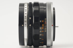 Canon FL 50mm f/1.4 FL mount