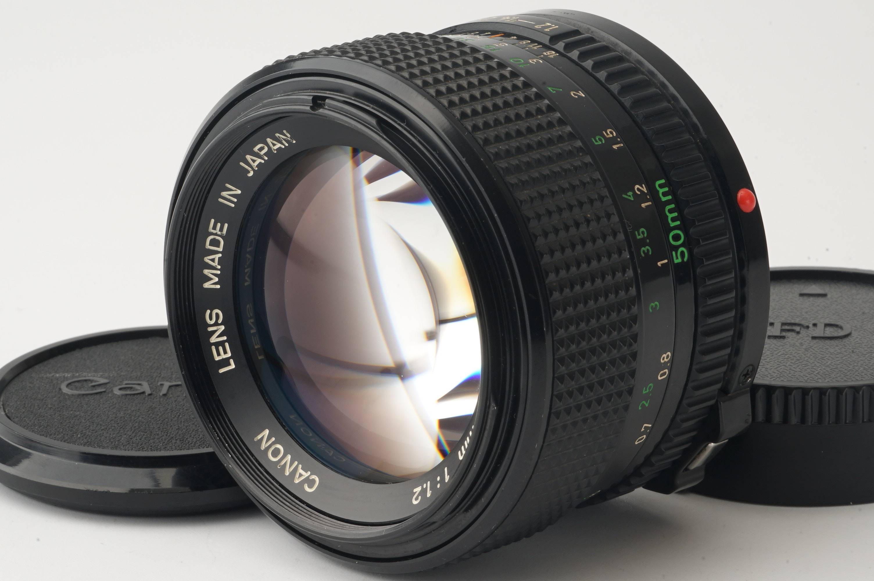 【極美品】動作◎ Canon New FD 50mm F1.2 327 キヤノン Canon New FD 50mm F1.2 – Natural Camera