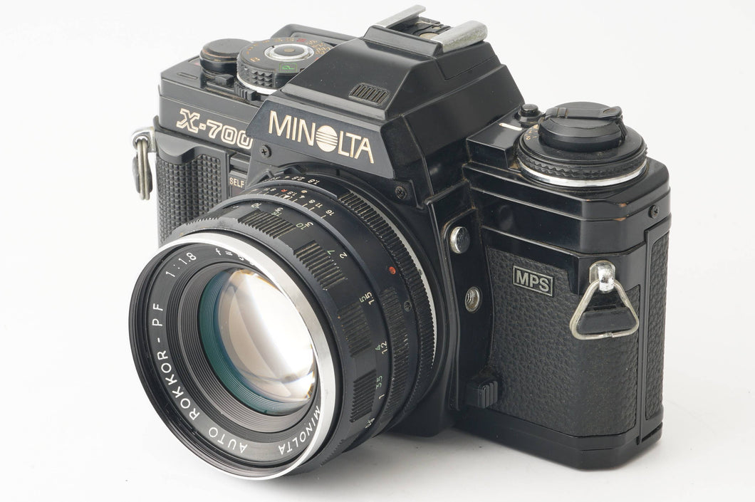 ミノルタ Minolta X-700 MPS /Minolta AUTO ROKKOR-PF 55mm F1.8