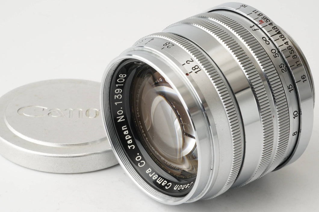 Canon 50mm f/1.8 LTM L39 ライカマウントレンズ - フィルムカメラ