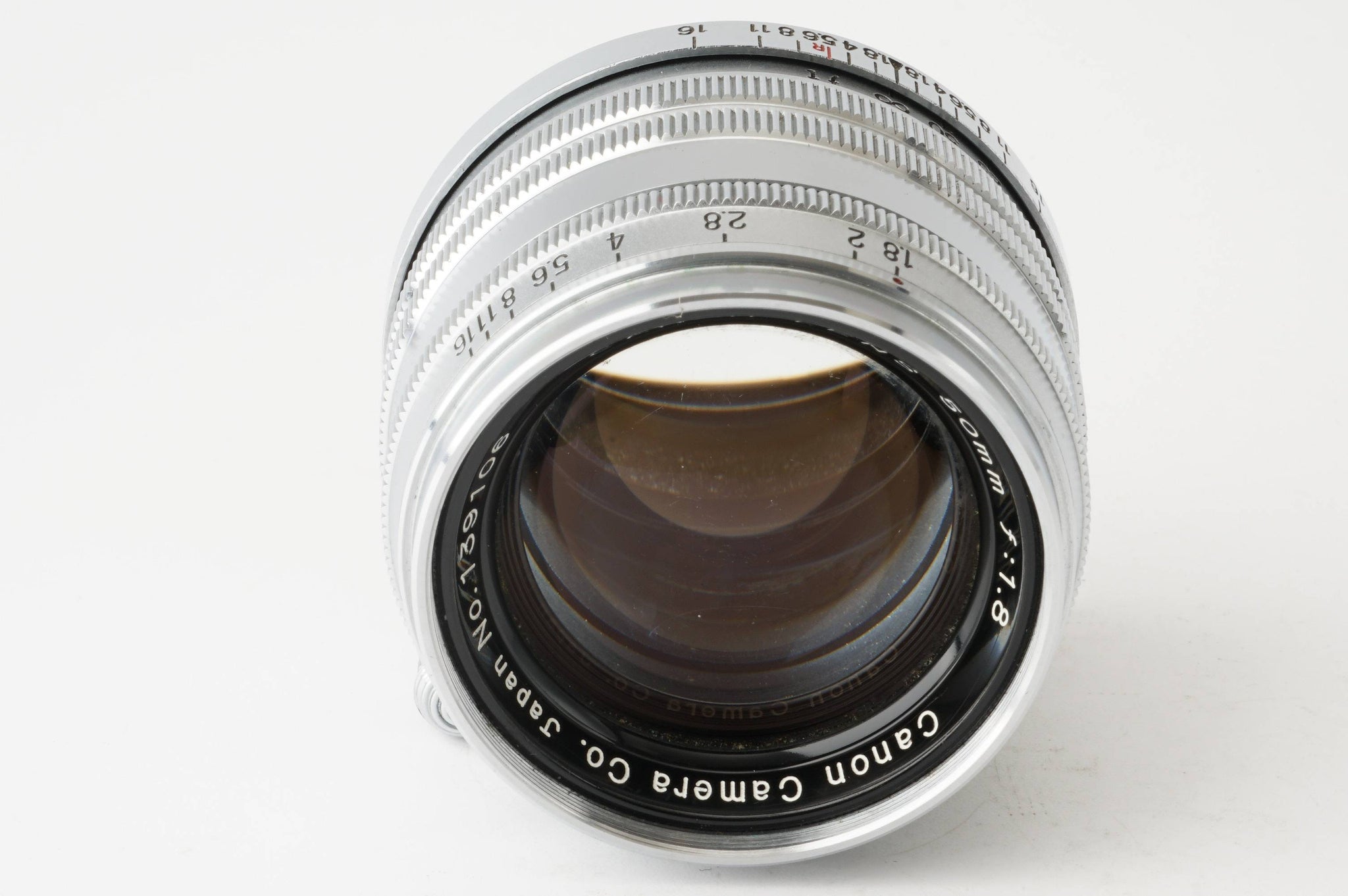 Canon - Serenar 50mm f1.8 ライカLマウント キヤノン 国内外の人気が集結 - レンズ(単焦点)