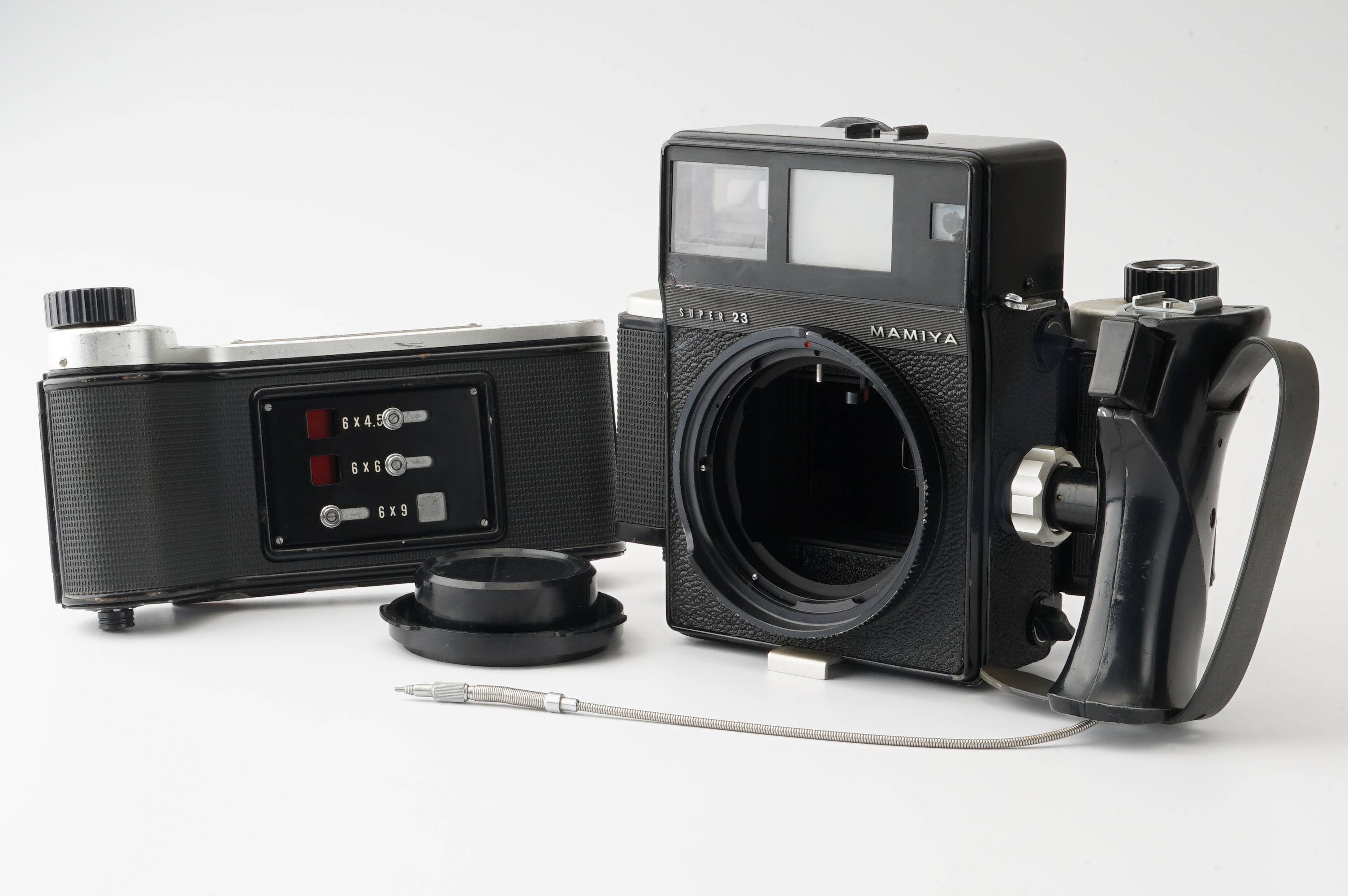 マミヤ Mamiya SUPER 23 / ロールフィルムホルダー 2個 – Natural