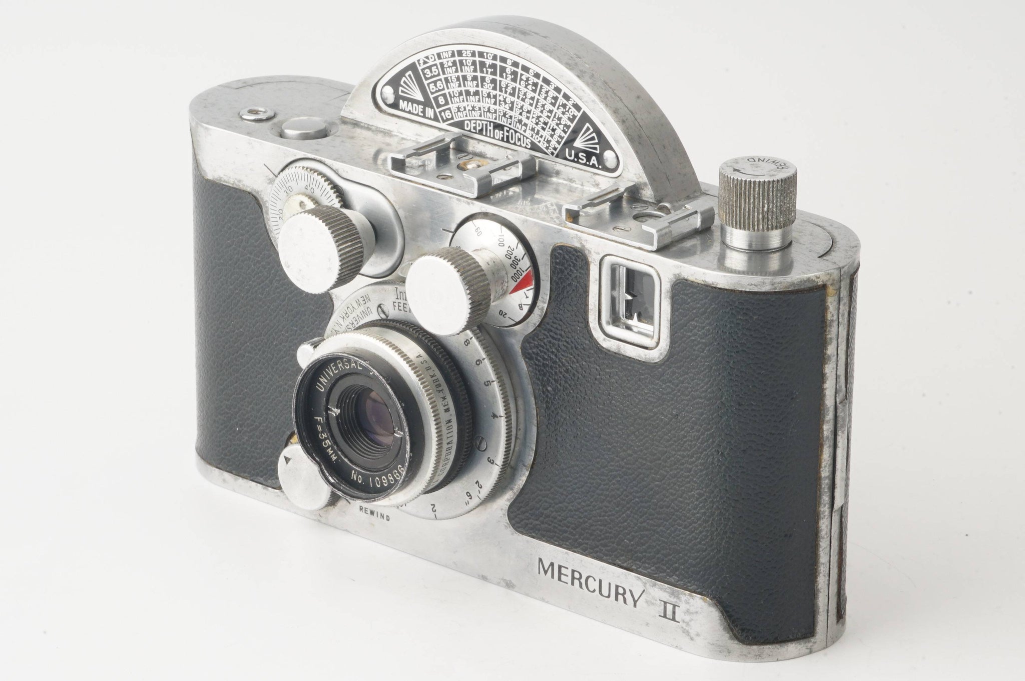 Universal MERCURY II MODEL CX / TRICOR 35mm F3.5 – Natural Camera 