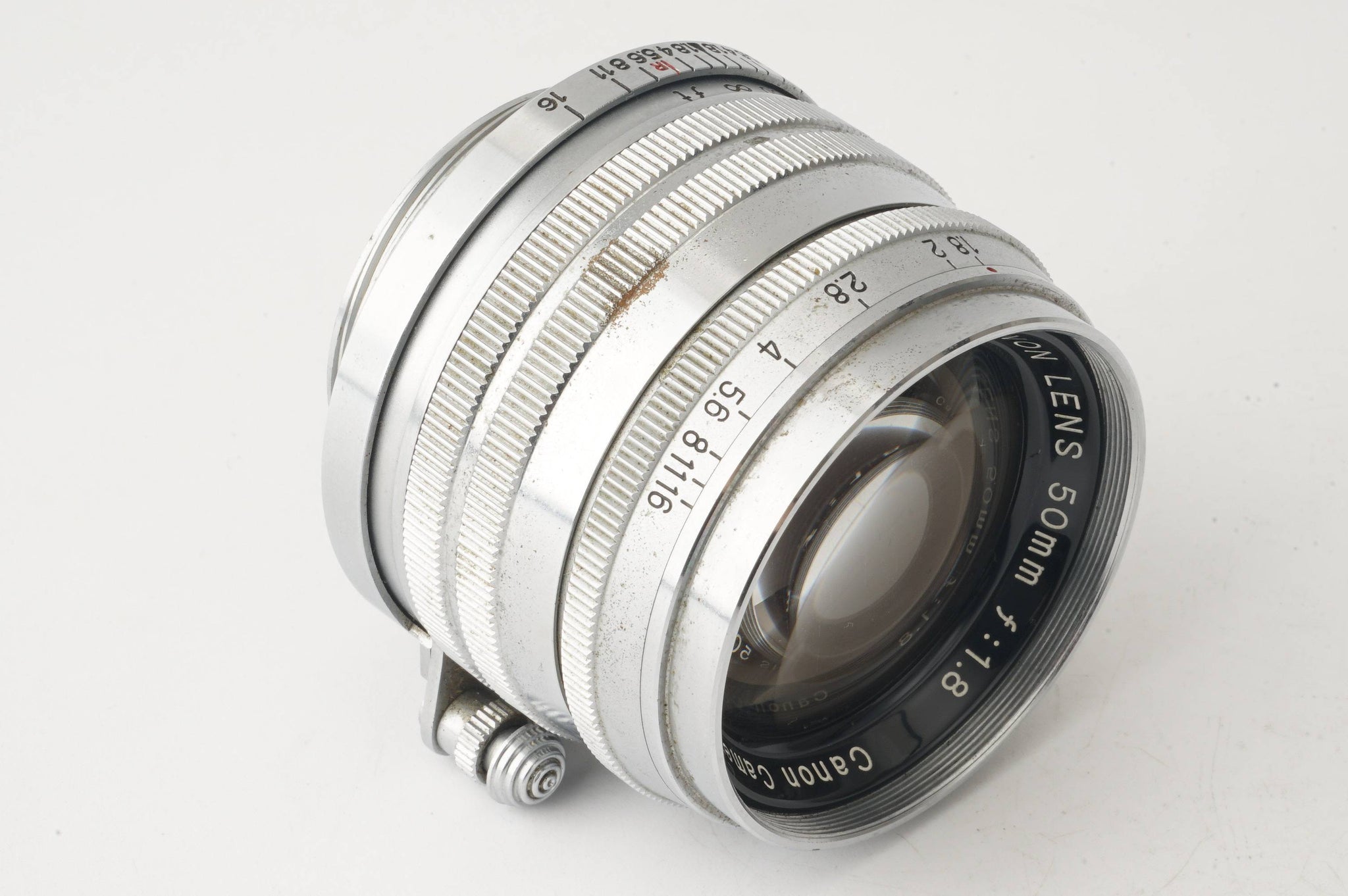 Canon LENS 50mm F1.8 ライカ L39マウント - レンズ(単焦点)