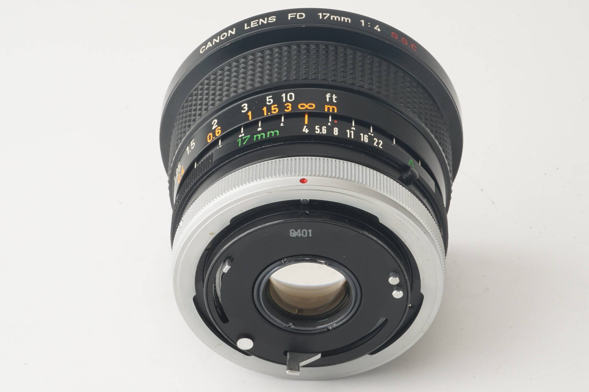 CANON FD 17mm f4 S.S.C 超広角 オールド レンズ レア - レンズ(単焦点)