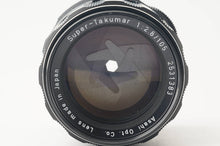 Load image into Gallery viewer, Pentax Asahi Super Takumar 105mm f/2.8 M42
