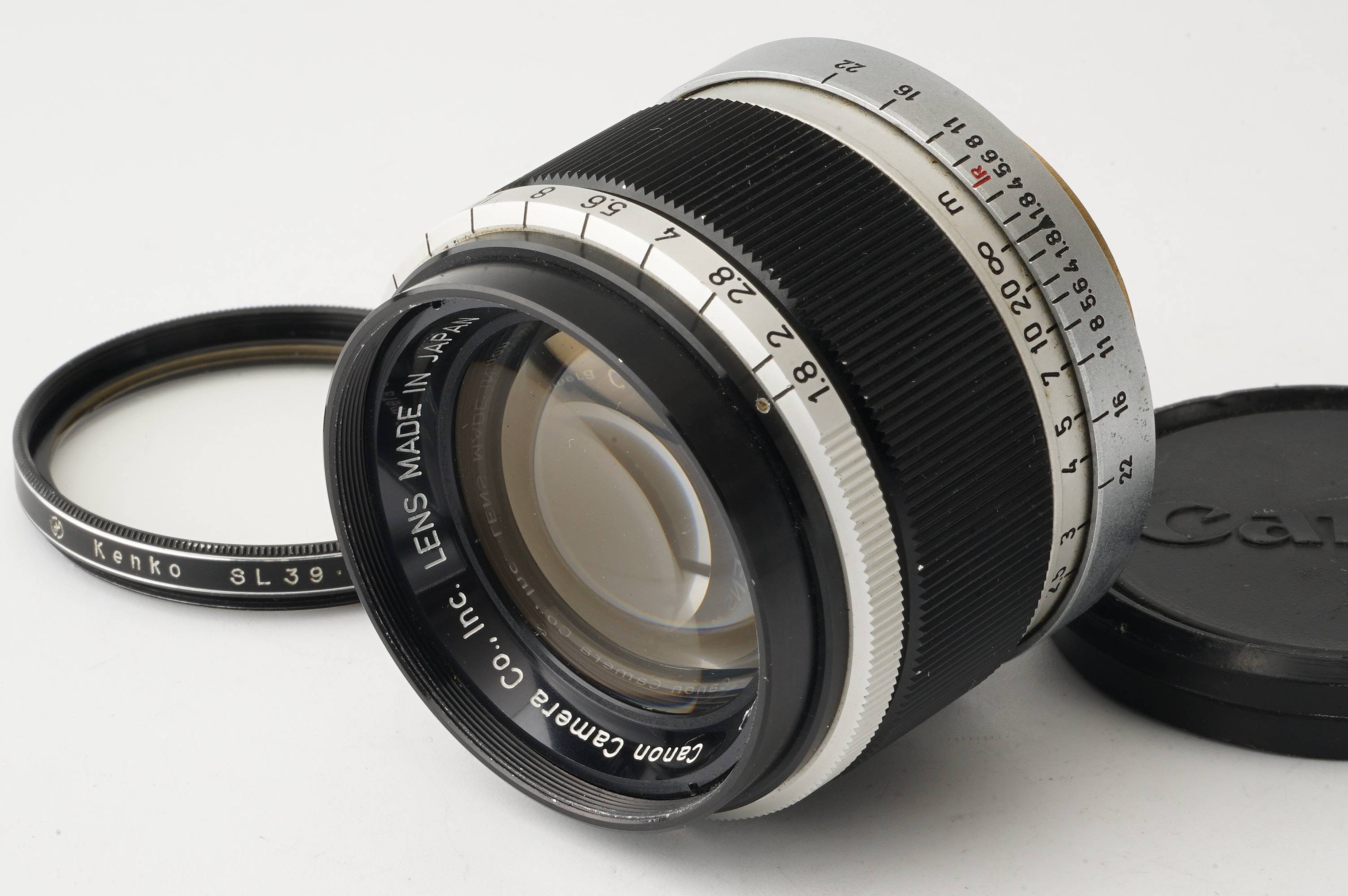 Canon LENS 50mm 1.8 ライカ L39マウント キヤノン Canon LENS 50mm F1.8 L39 ライカ Lマウント – Natural