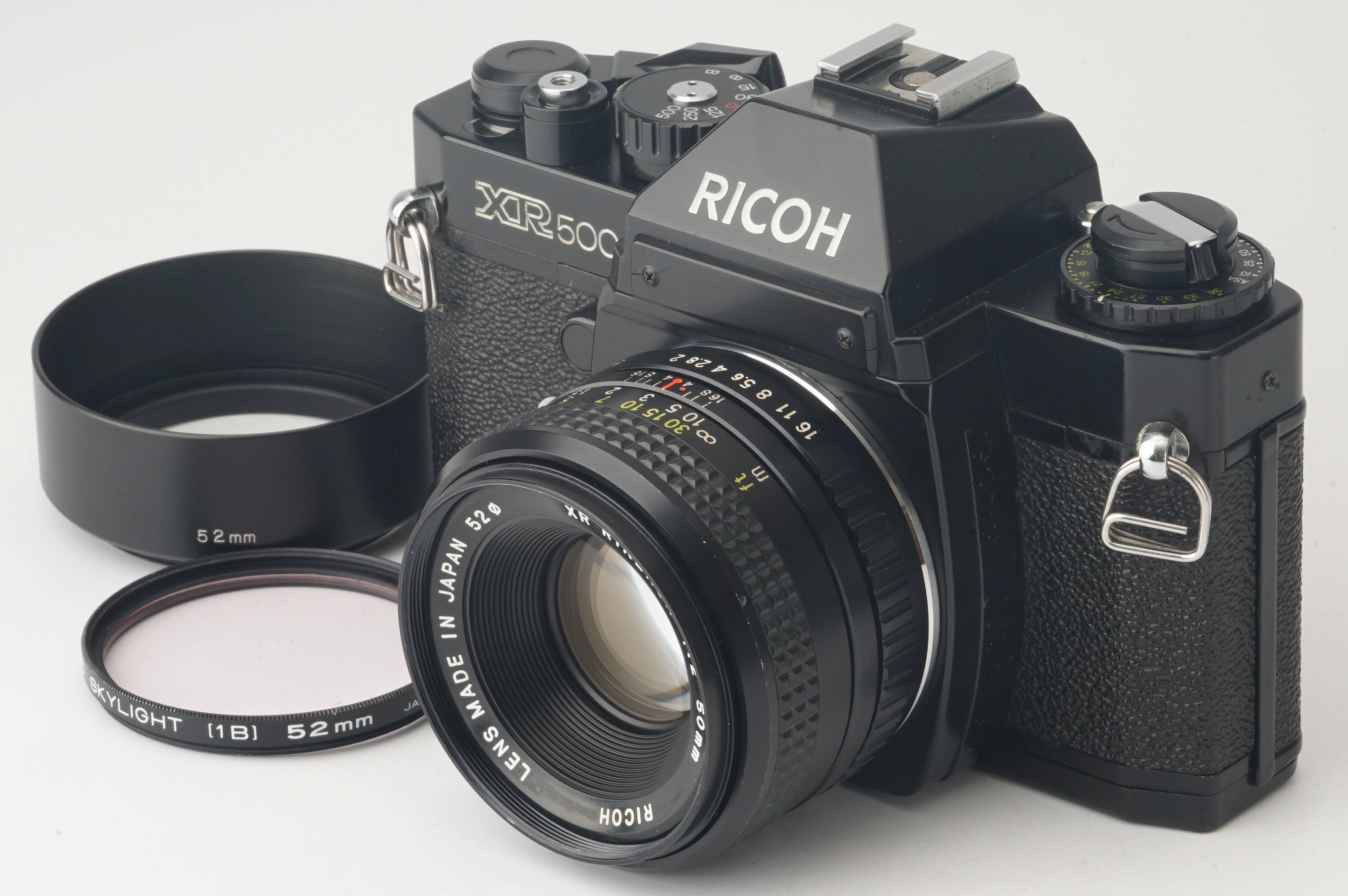 RICOH XR500 50mmレンズ・フィルムカメラ ケース付き リコー 