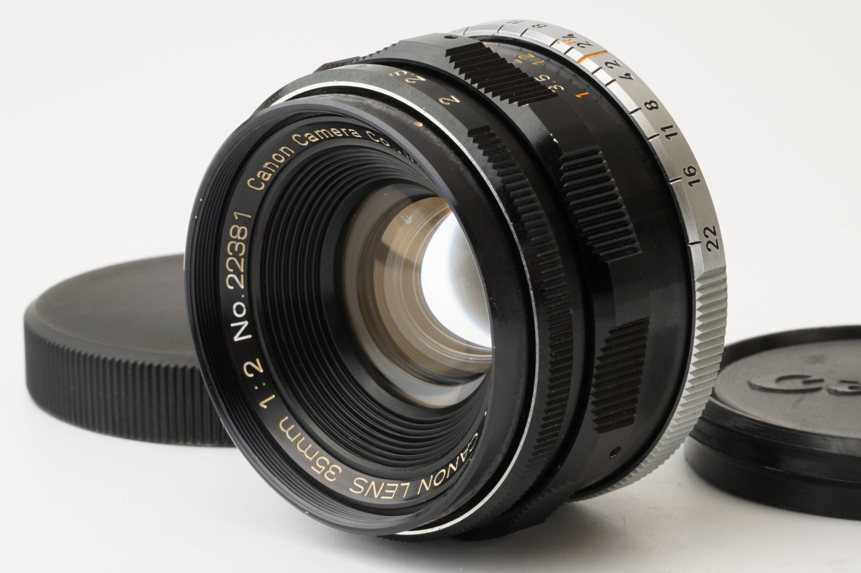 キヤノン Canon 35mm F2 L39 Lマウント – Natural Camera ナチュラルカメラ
