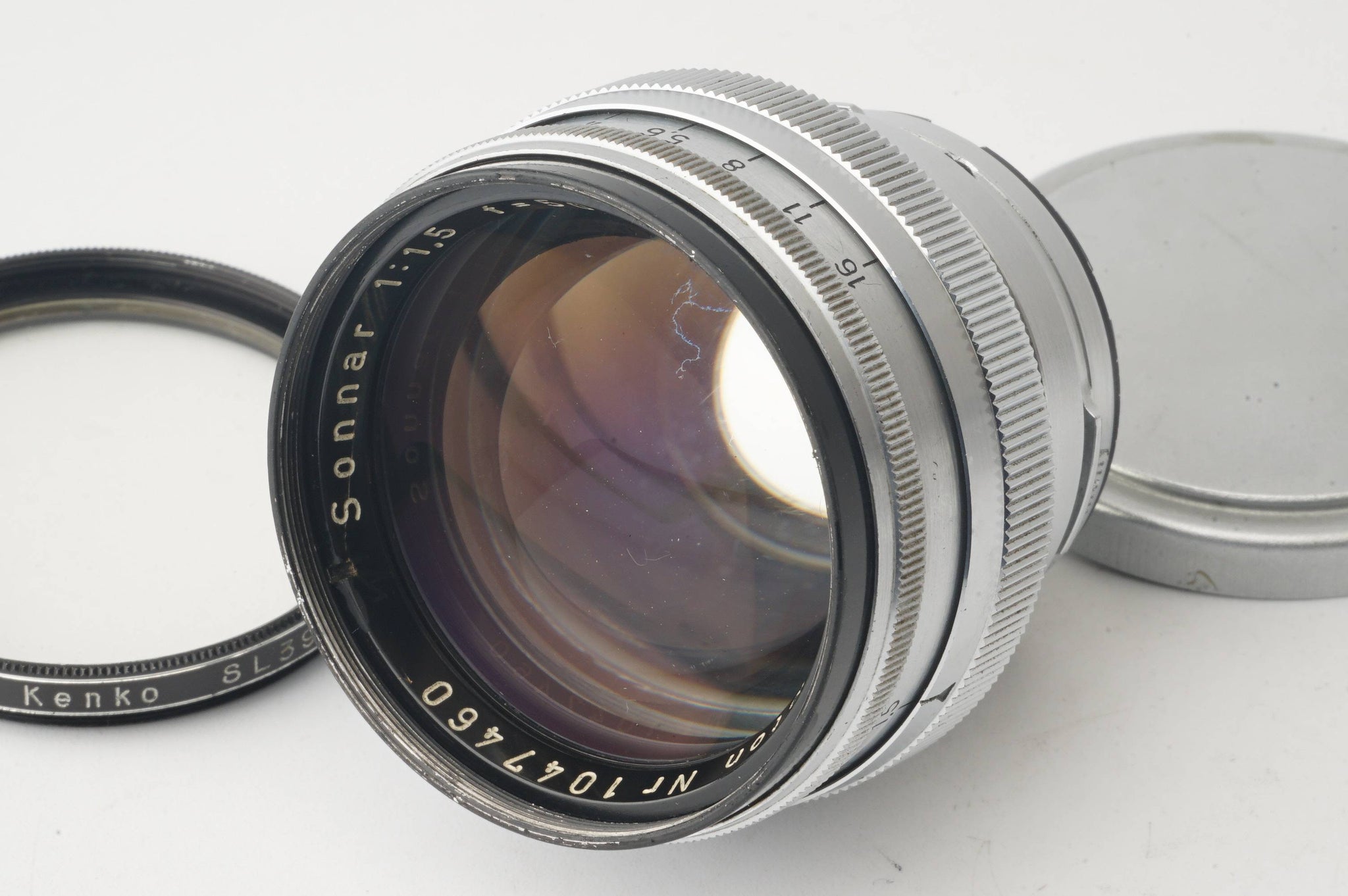 Carl Zeiss Sonnar 50mm f1.5 Sマウント - フィルムカメラ