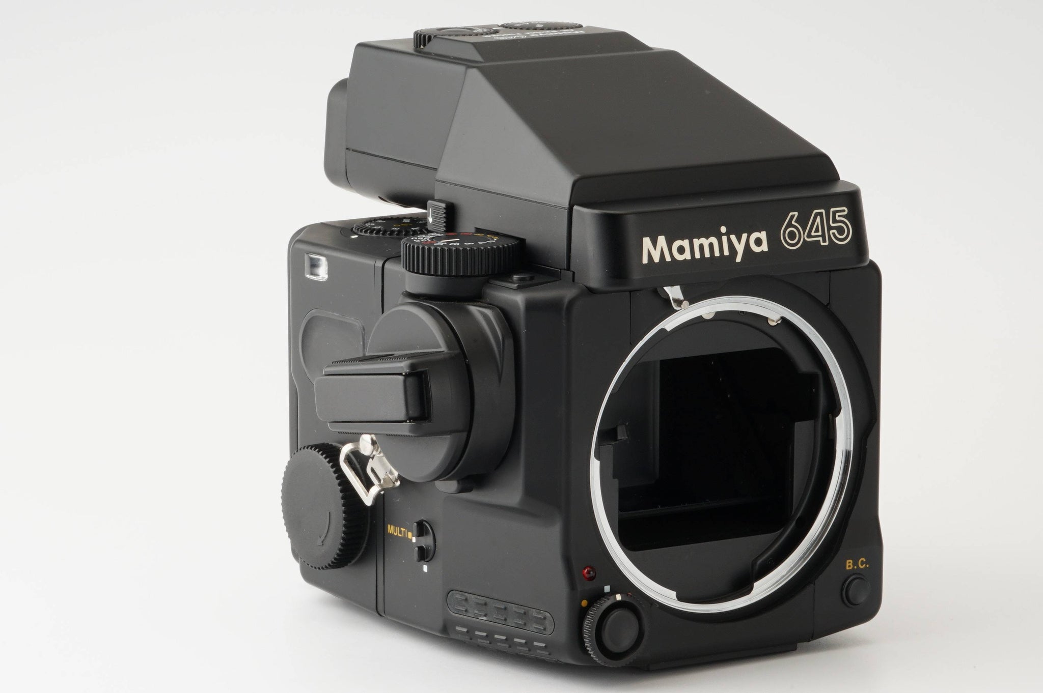マミヤ M645 中判フィルムカメラ ボディ プリズムファインダー - カメラ