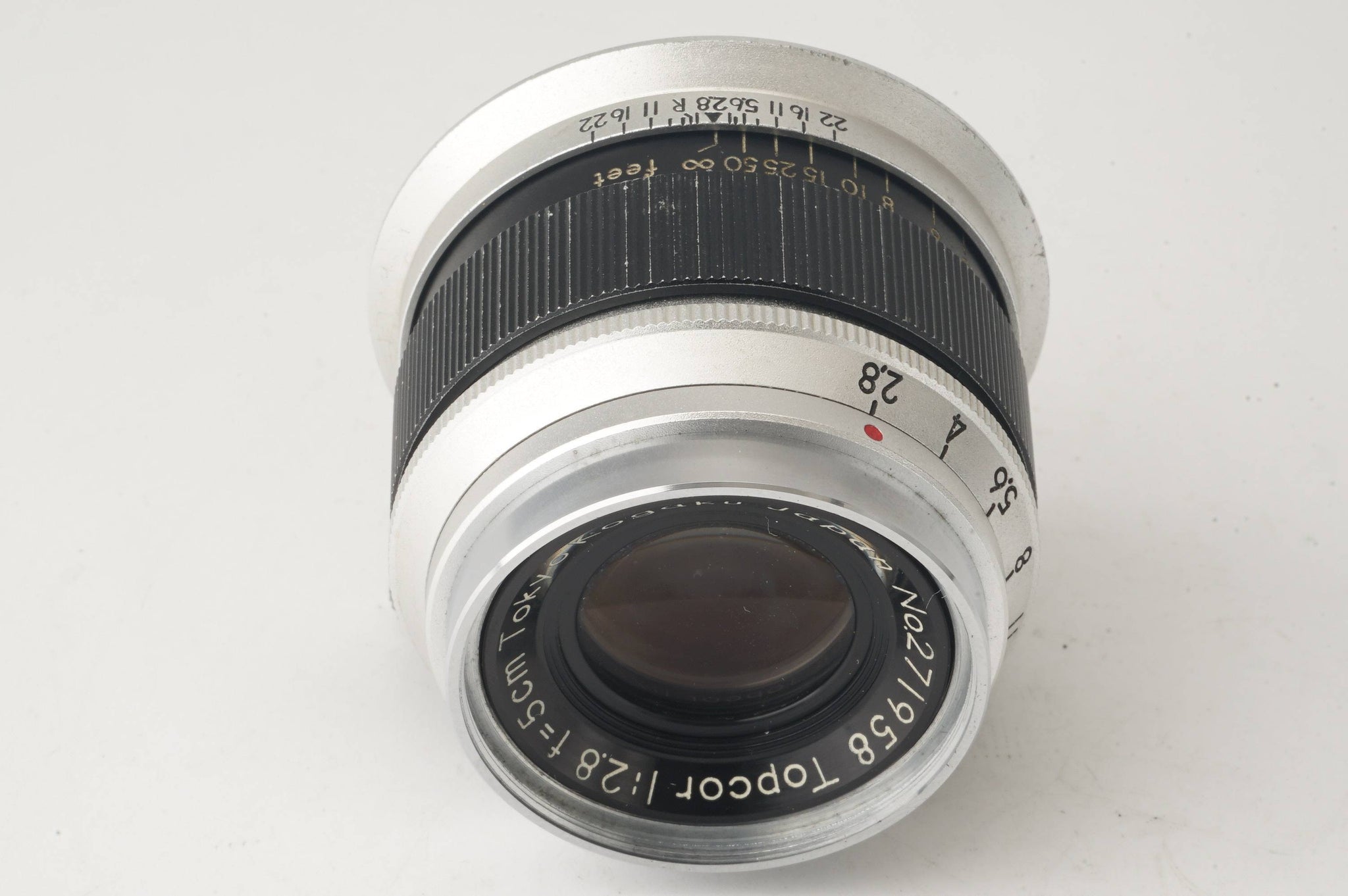 Topcor-S 5cm f2 トプコールS 50mm Tokyo Kogaku Japan 東京光学 Leica 