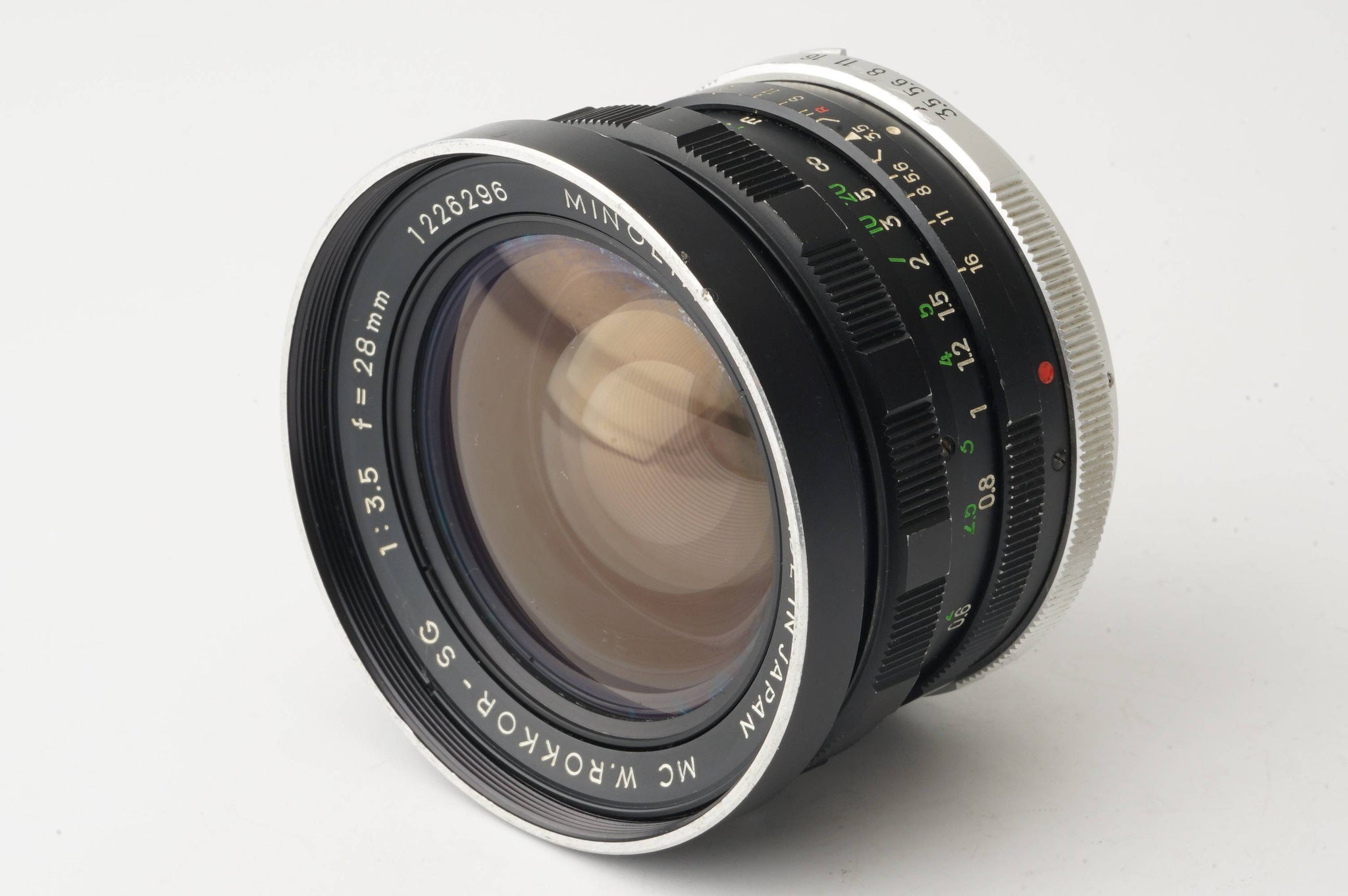 Minolta SRT 101 / MC W.ROKKOR-SG 28mm f/3.5 – Natural Camera 