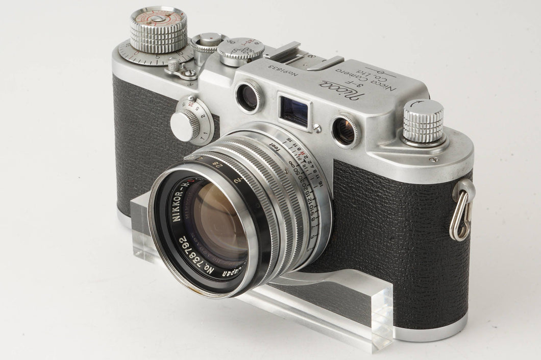 ニッカ Nicca 3-F ニコン 50mm F/2 レンジファインダー - フィルムカメラ
