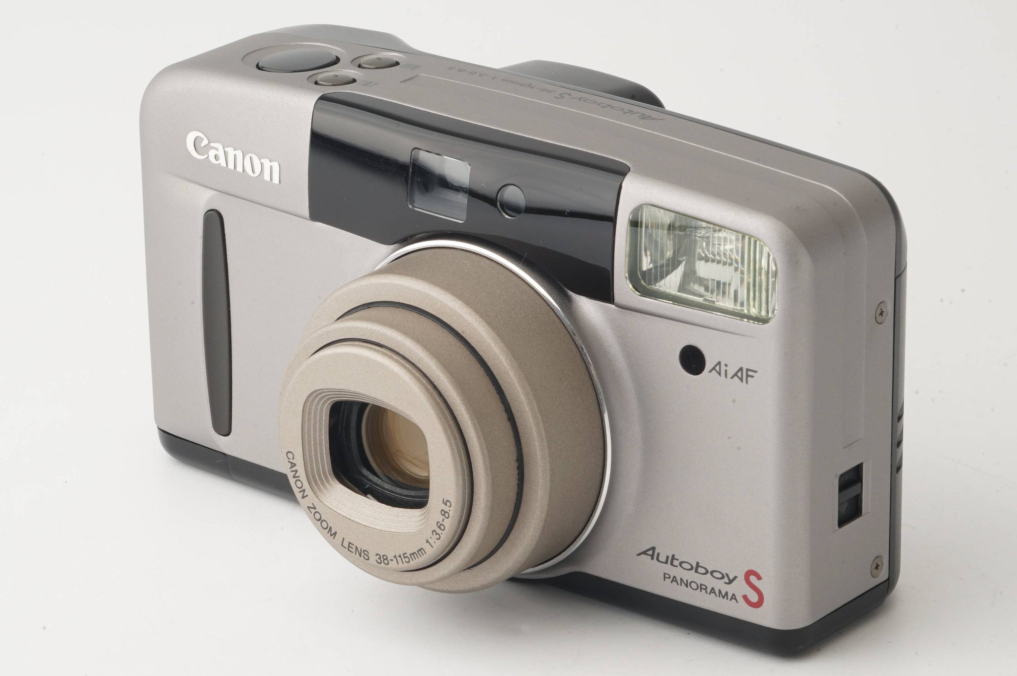 キヤノン Canon Autoboy S PANORAMA ZOOM 38-115mm F3.6-8.5 – Natural Camera  ナチュラルカメラ