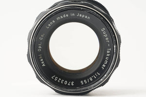 ペンタックス Asahi Pentax スーパータクマー Super Takumar 55mm F1.8 M42