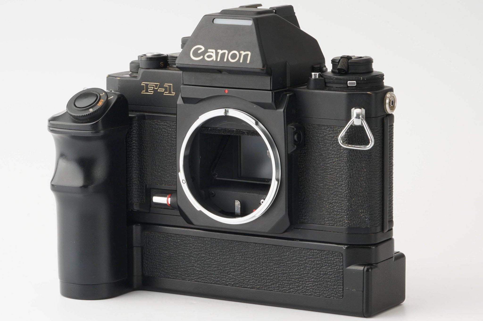 ほぼ未使用 CANON キヤノン New F-1 AE ファインダー 元箱入り種類一眼レフカメラ