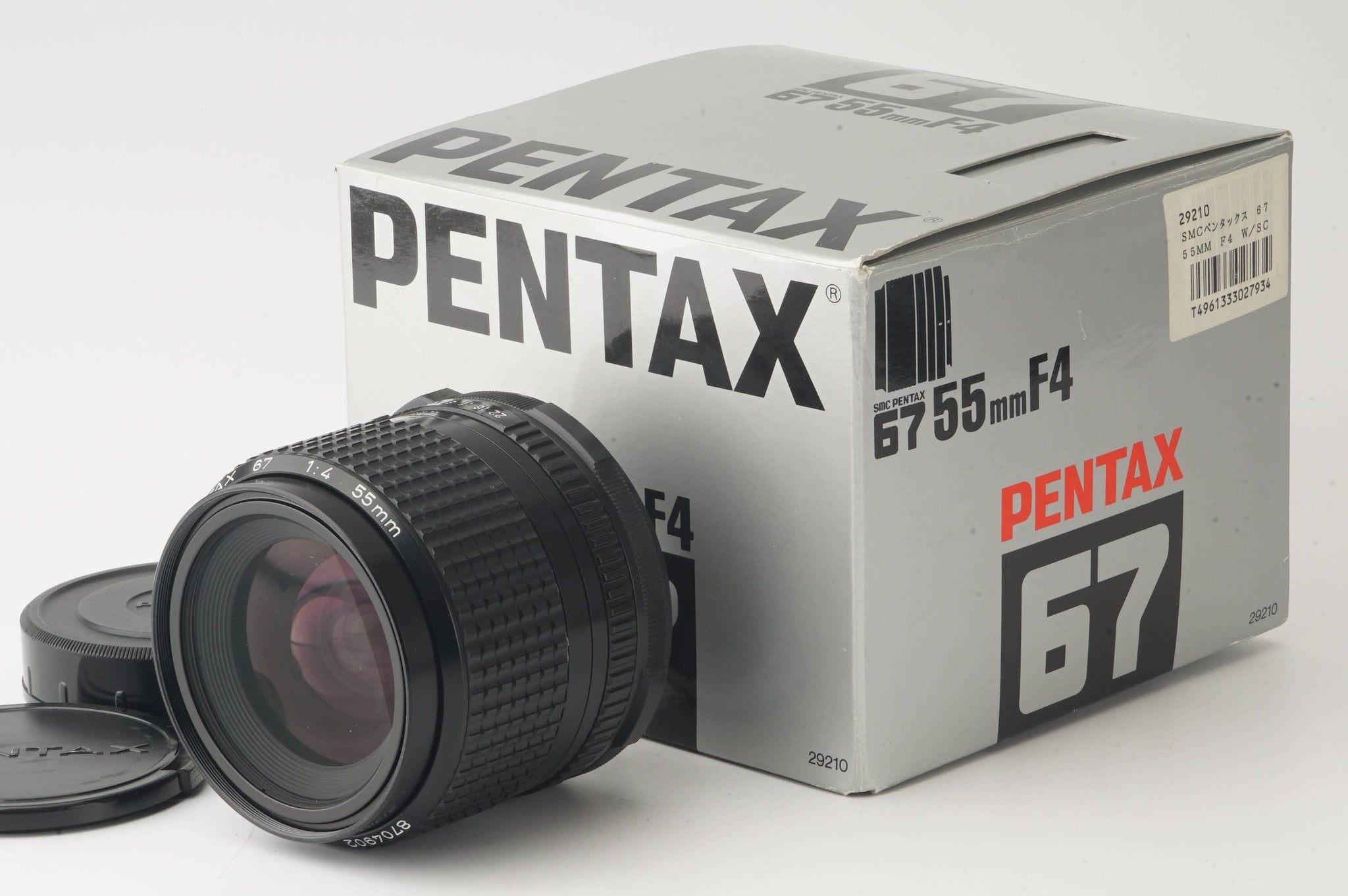 ☆希少・付属品多数☆ PENTAX SMC 67 55mm F4 レンズバケペン - レンズ 