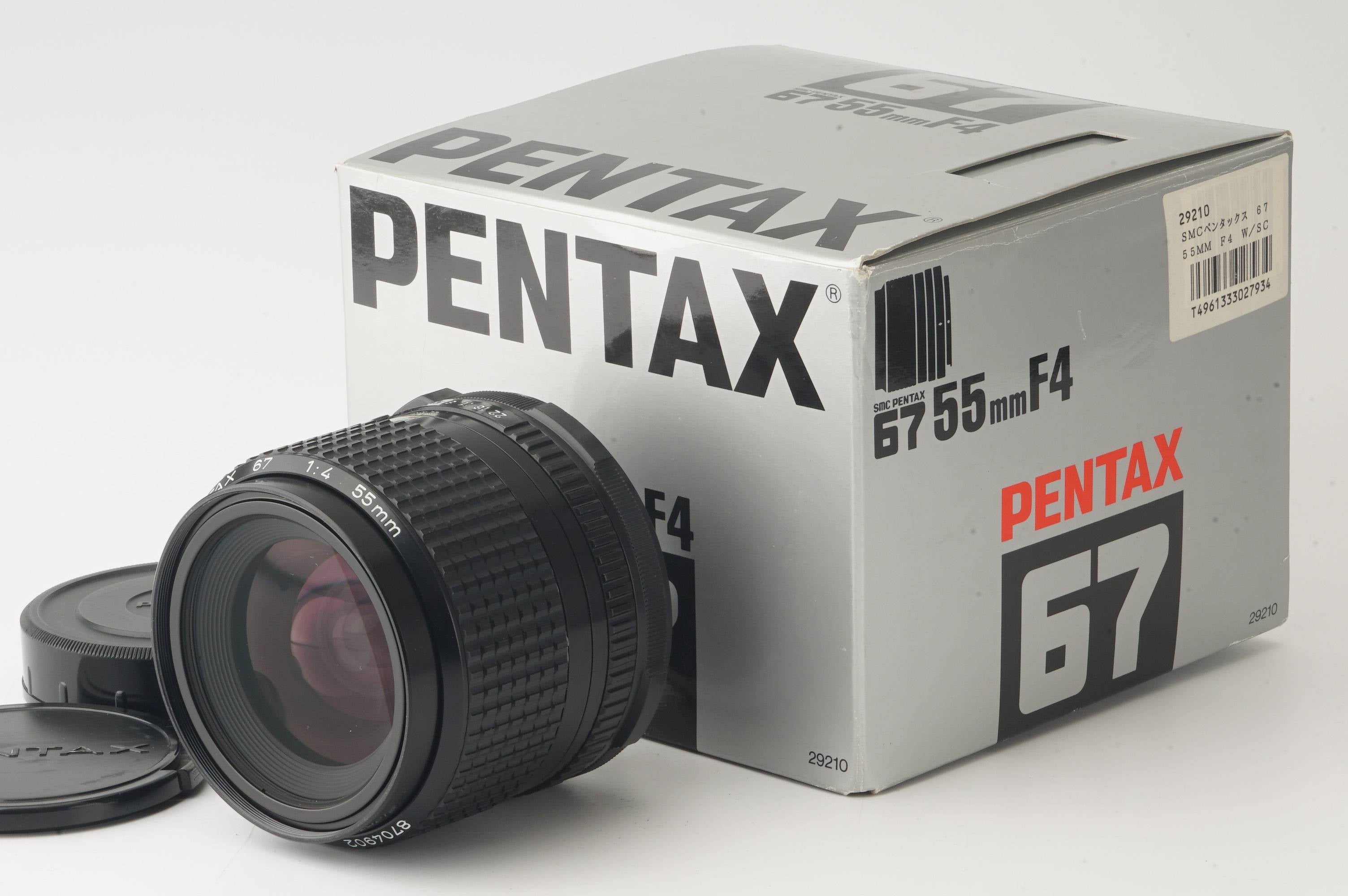 PENTAX SMC67 55mm F4 ペンタックス67