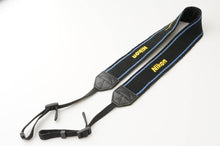 Load image into Gallery viewer, Nikon Professional Strap Blue/Black
