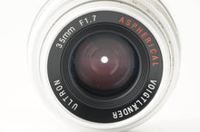 Load image into Gallery viewer, Voigtlander Ultron 35mm f/1.7 Aspherical  L39 LTM
