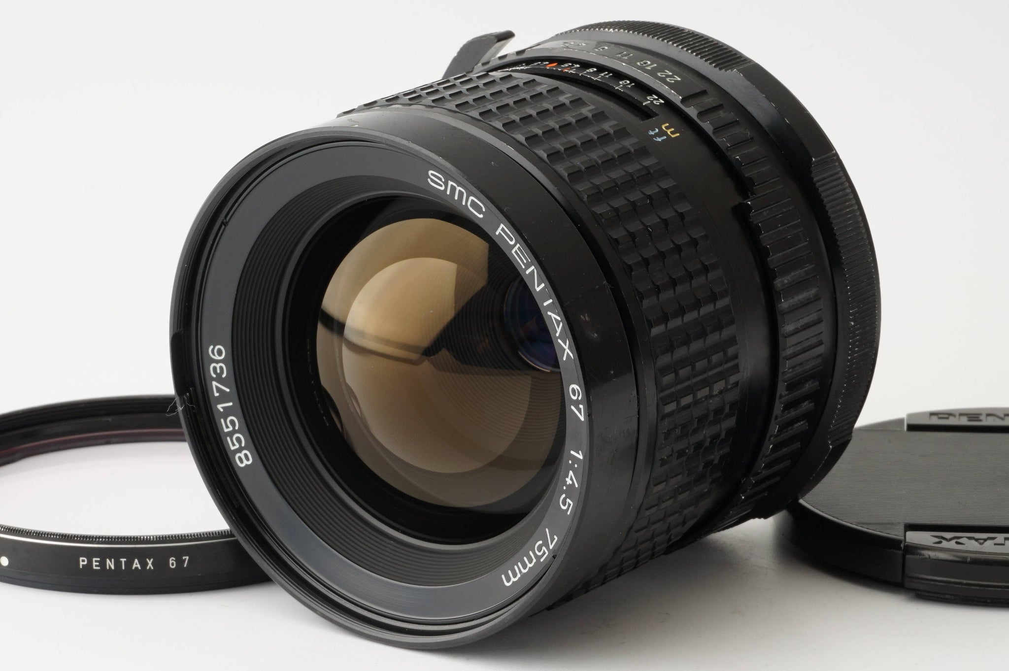 Pentax smc PENTAX 67 75mm f/4.5 Late Mode for 6X7 67 – Natural