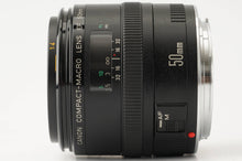 画像をギャラリービューアに読み込む, キヤノン Canon Compact Macro EF 50mm F2.5 EFマウント
