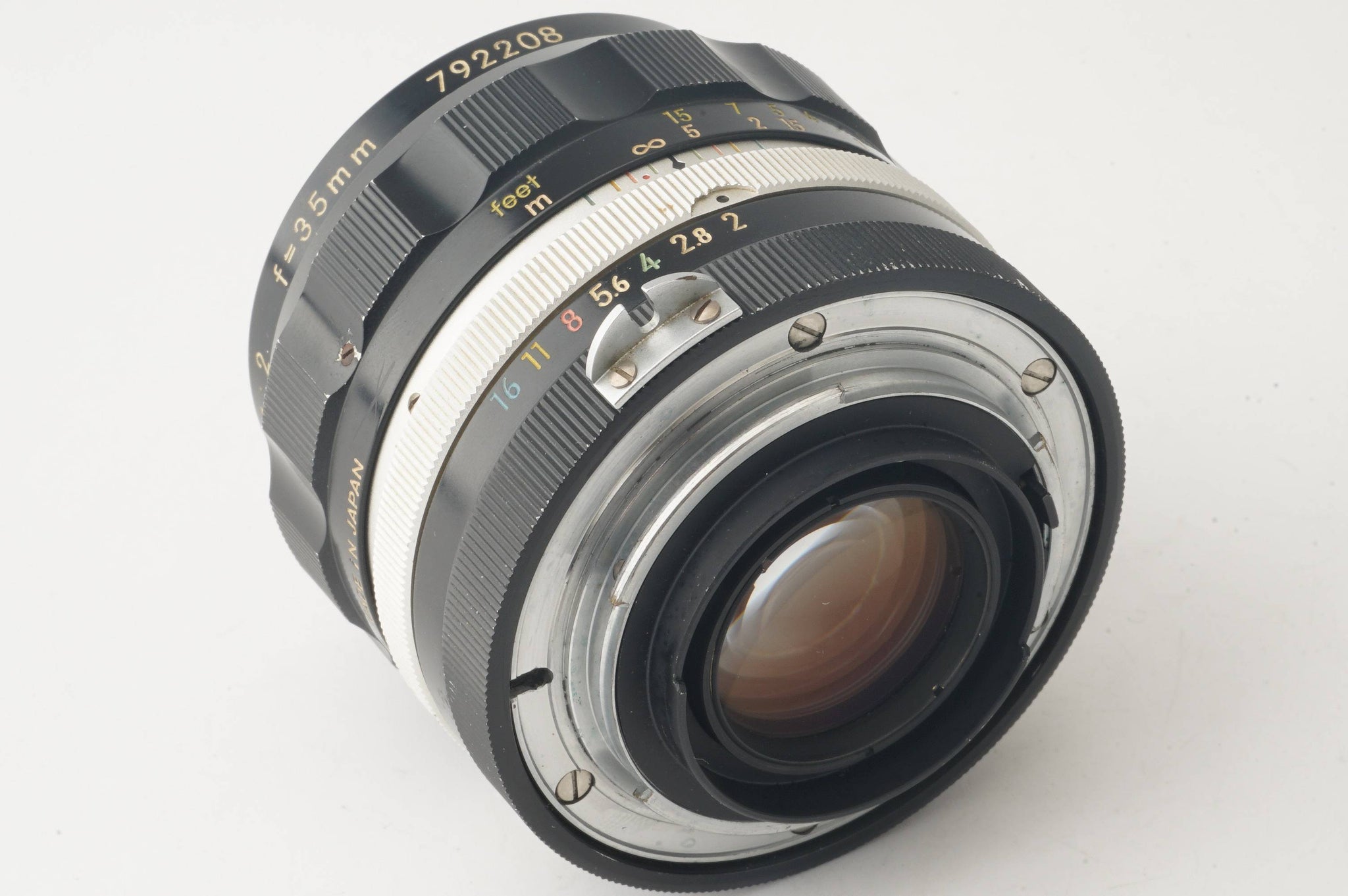 ニコン Nikon 非Ai Nikkor-O Auto 35mm F2 – Natural Camera 