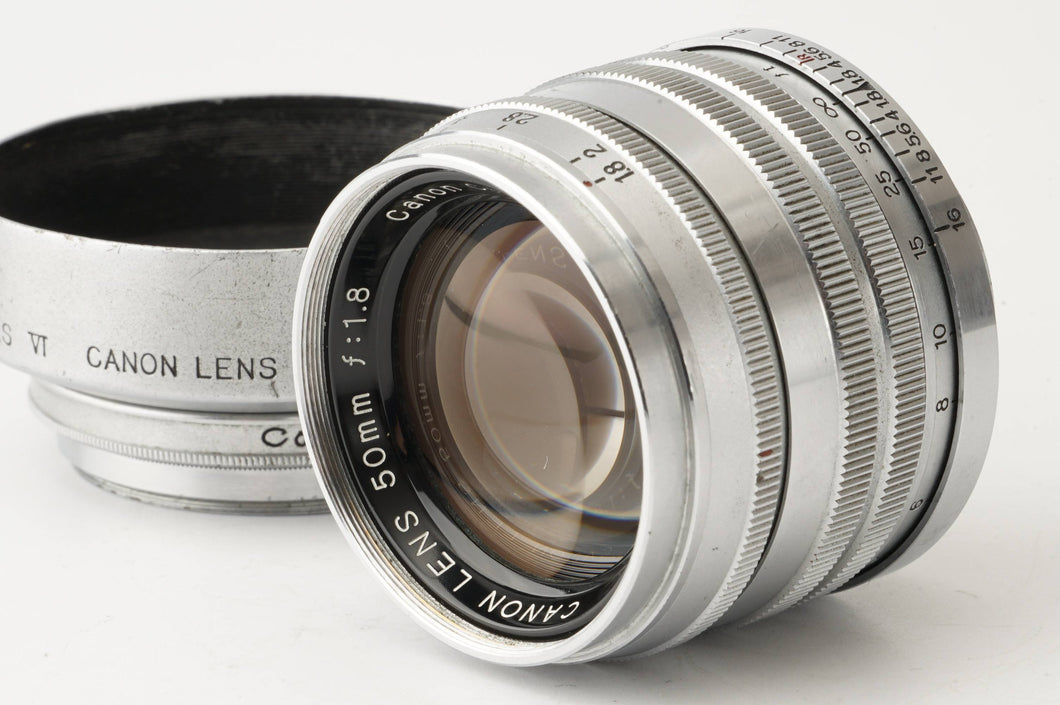 キャノン Serenar 50mm F1.8 ライカLマウント (L39) 57フィルムカメラ 