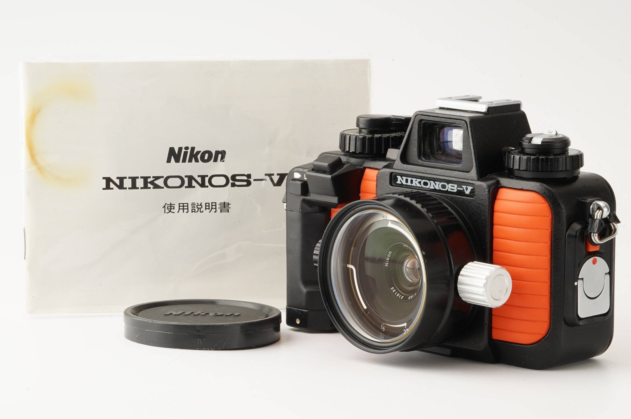 極美品 Nikonos V ニコノス Nikon オレンジ フィルムカメラ - カメラ 