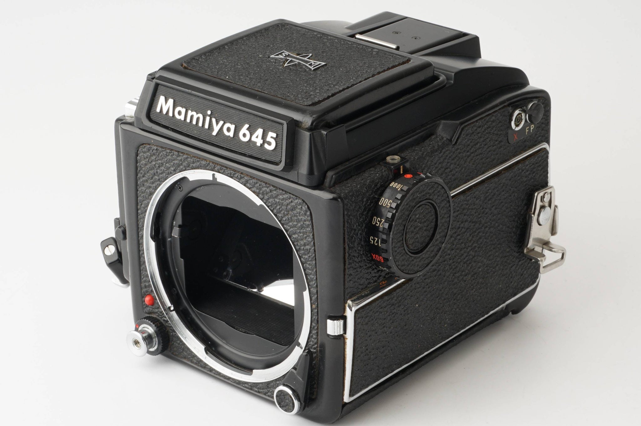 マミヤ Mamiya M645 1000S + プリズムファインダー - フィルムカメラ