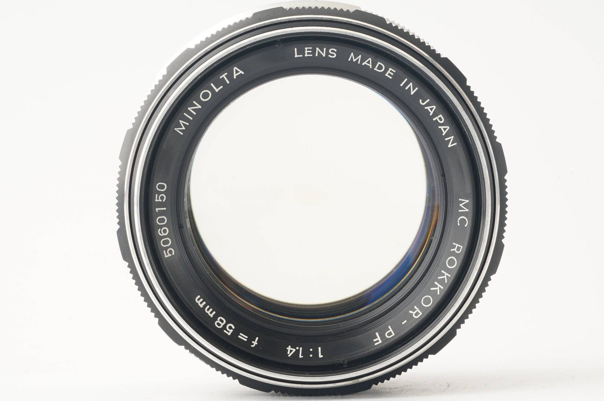ミノルタ Minolta MC Rokkor-PF 58mm F1.4 – Natural Camera ...