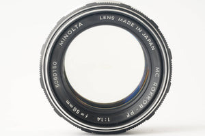 Minolta MC Rokkor-PF 58mm f/1.4