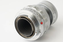画像をギャラリービューアに読み込む, ライカ Leica Ernst Leitz GmbH Wetzlar Elmar 9cm 90mm F4 沈胴 Mマウント

