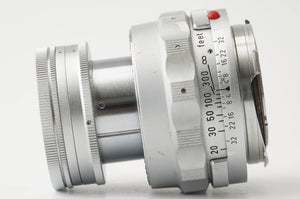 ライカ Leica Ernst Leitz GmbH Wetzlar Elmar 9cm 90mm F4 沈胴 Mマウント