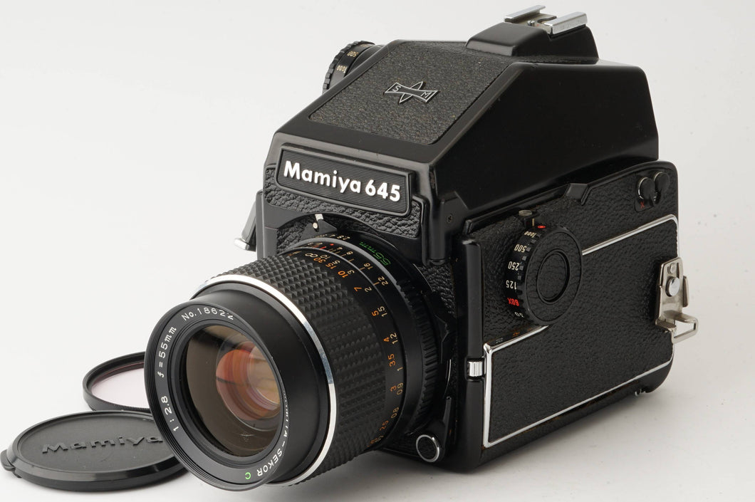 マミヤ Mamiya M645 1000S / MAMIYA-SEKOR C 55mm F2.8