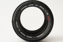 画像をギャラリービューアに読み込む, キヤノン Canon FD 85mm F1.8 S.S.C
