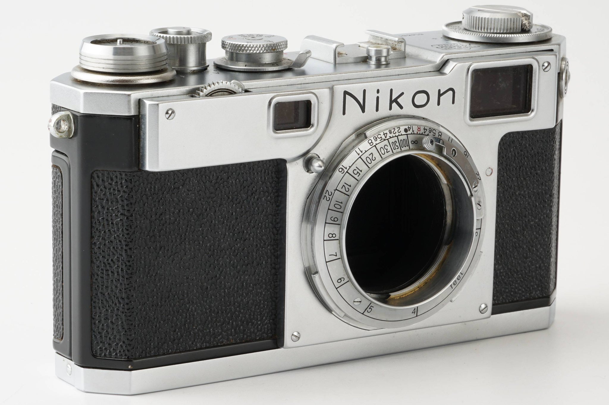 4年保証』 NIKON S2 ニコン フィルムカメラ レトロ ビンテージ ケース ...