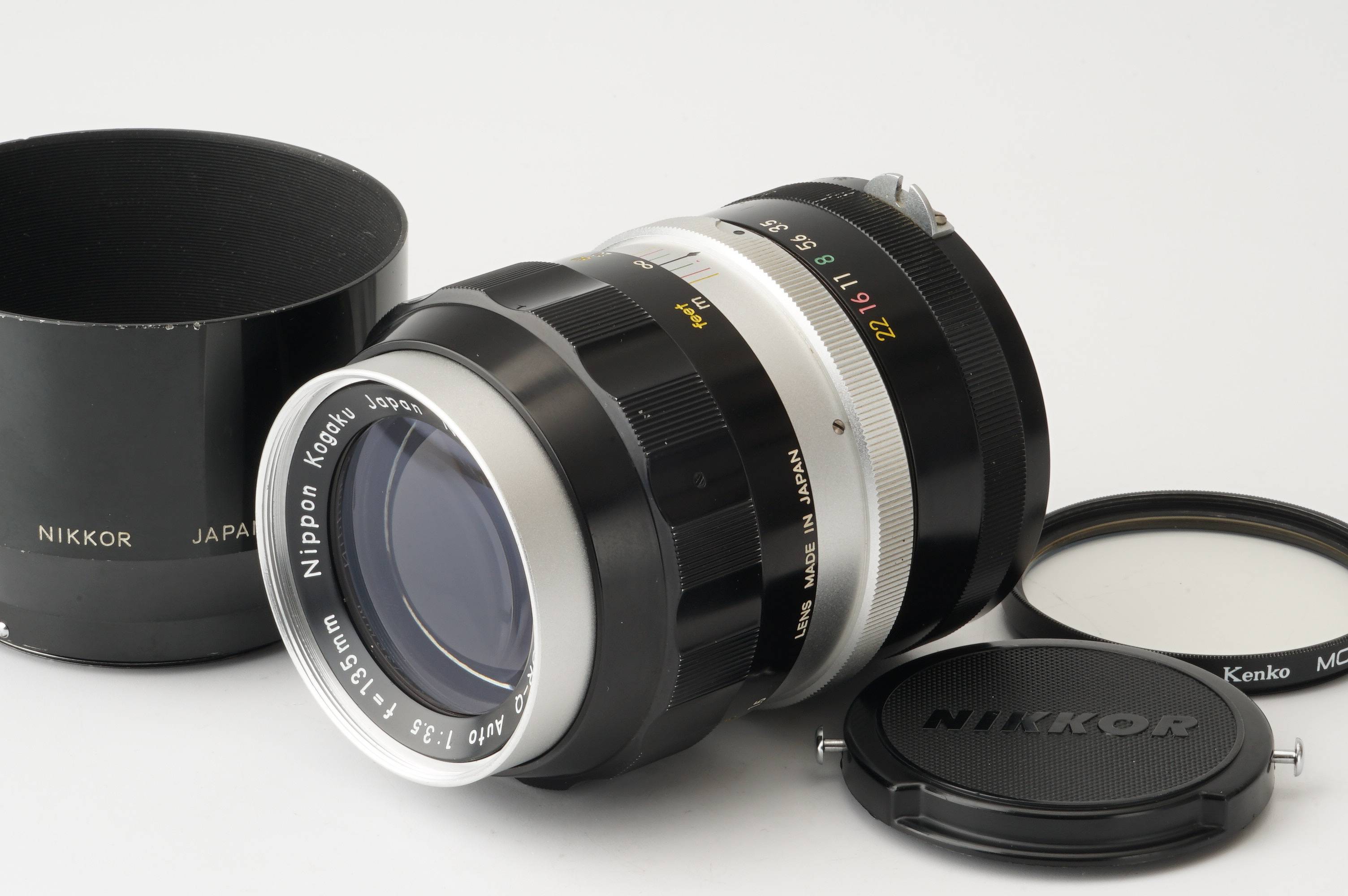 ニコン Nippon Kogaku 非Ai NIKKOR-Q Auto 135mm F3.5