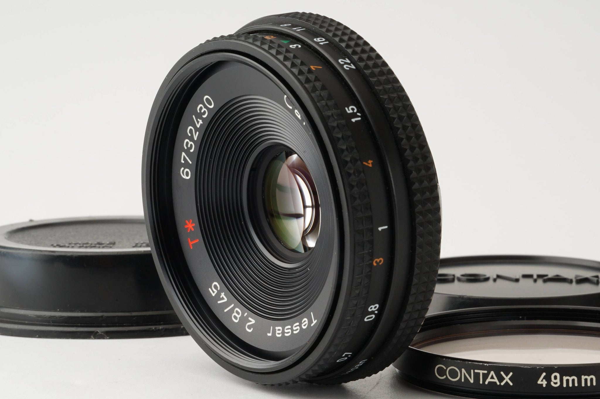 Contax Carl Zeiss Tessar 45mm f/2.8 T* AEJ C/Y mount – Natural