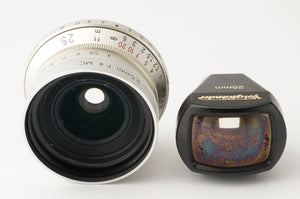 フォクトレンダー Voigtlander Snapshot-Skopar 25mm F4 MC L39 / 25mm ビューファインダー