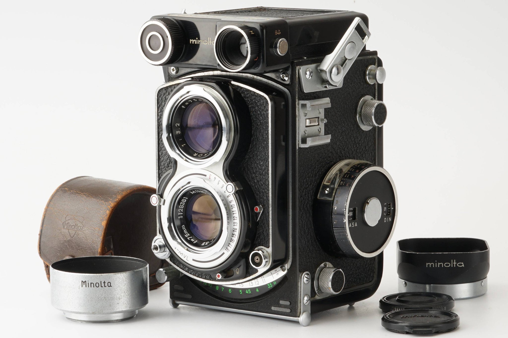ミノルタ オートコード MINOLTA AUTOCORD 初期型 - フィルムカメラ