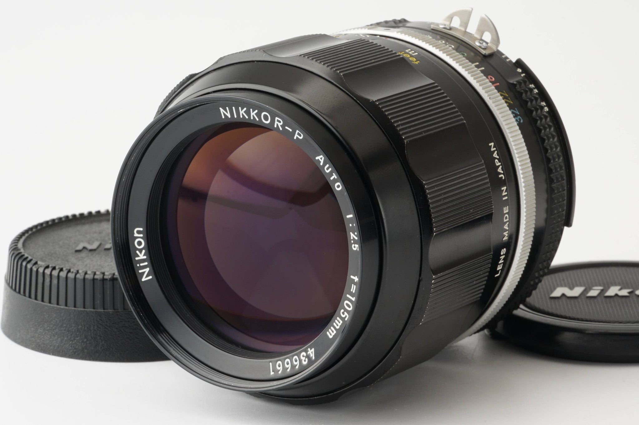 Nikon ニコン Nikkor-P Auto 105mm f2.5 Ai改オールドレンズ - レンズ 
