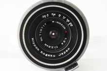 画像をギャラリービューアに読み込む, ニコン Nikon W-NIKKOR C 28mm F3.5 Sマウント
