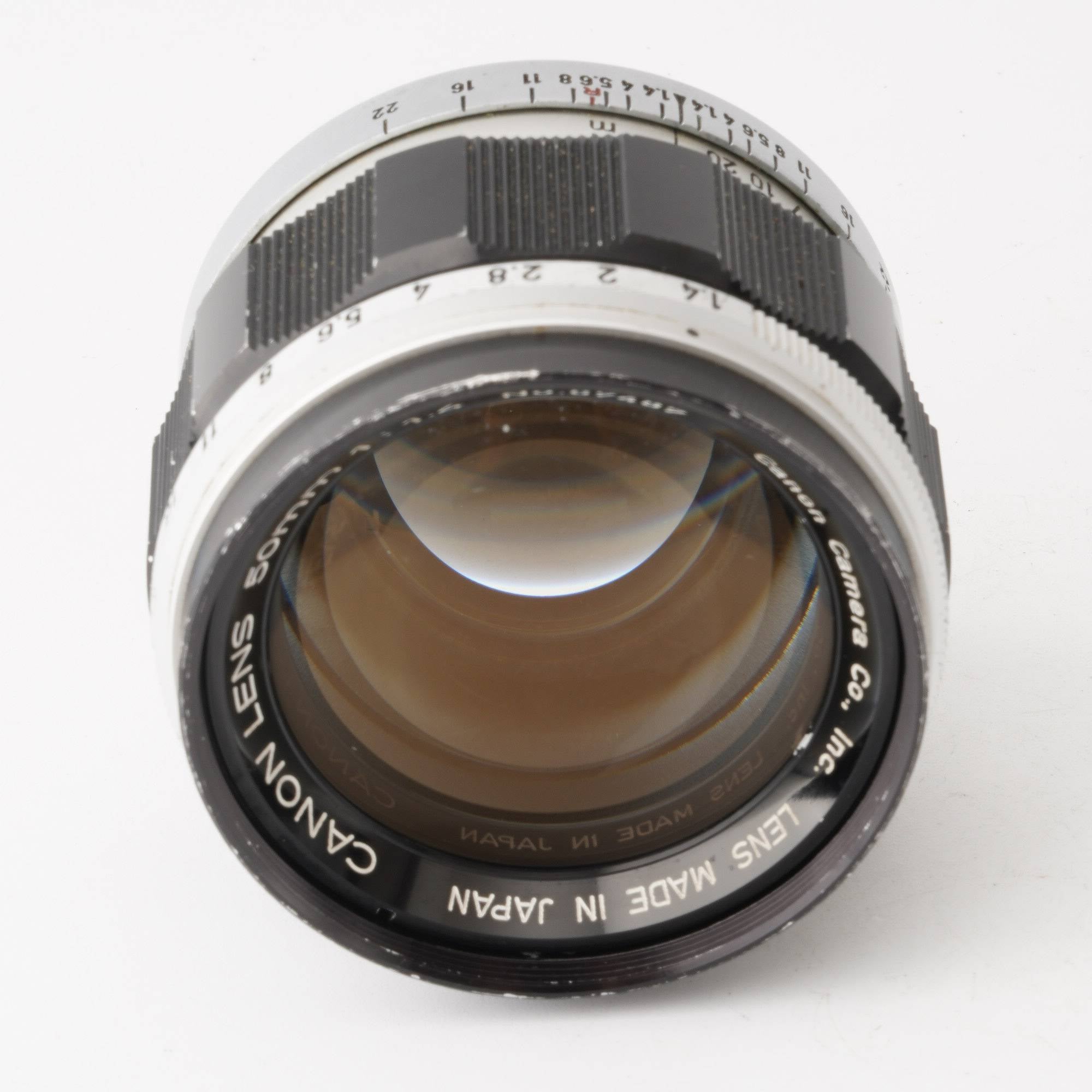 Canon 50mm f/1.4 L39 ライカ Lマウント（整備品） - レンズ(単焦点)