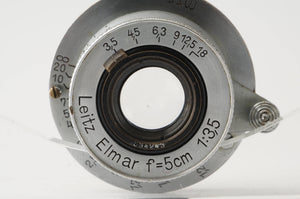 Leica Leitz Elmar 5cm 50mm f/3.5 L39 LTM