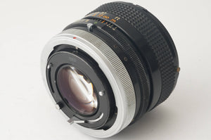キヤノン Canon FD 50mm F1.4 S.S.C