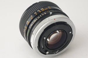 キヤノン Canon FD 50mm F1.4 S.S.C