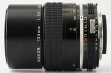 画像をギャラリービューアに読み込む, ニコン Nikon Ai NIKKOR 135mm F2.8
