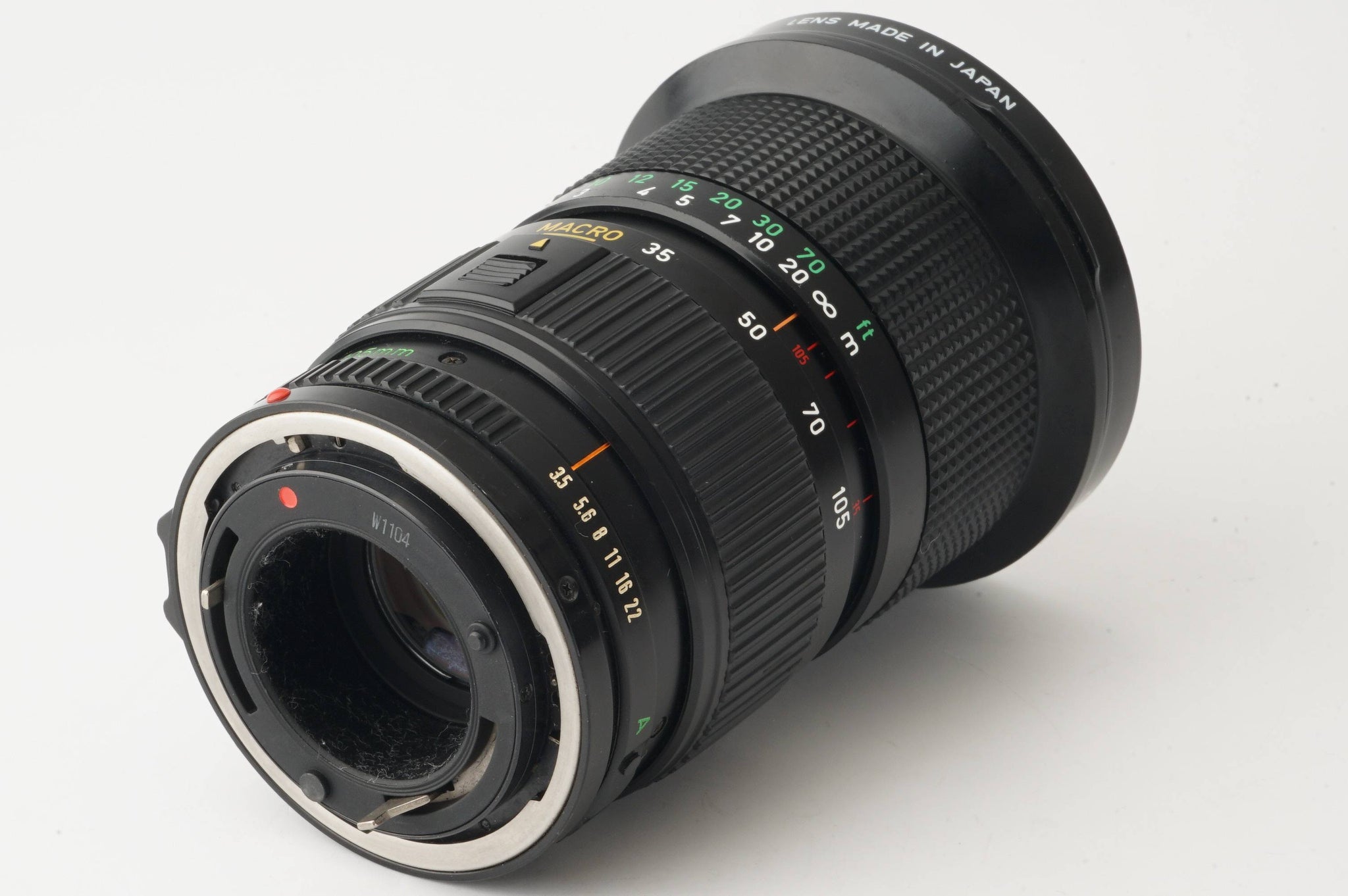 キヤノン Canon New FD Zoom 35-105mm F3.5 – Natural Camera